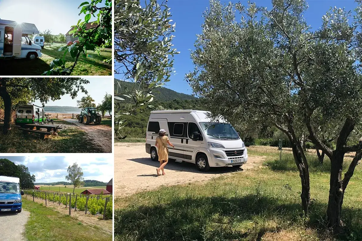 Voyage en camping-car France Passion : paysages variés, vergers, vignobles et oliviers. L'aventure en toute liberté.