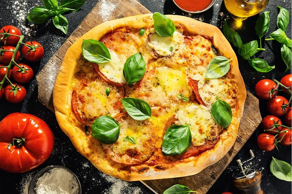 lekkostrawna pizza warzywna