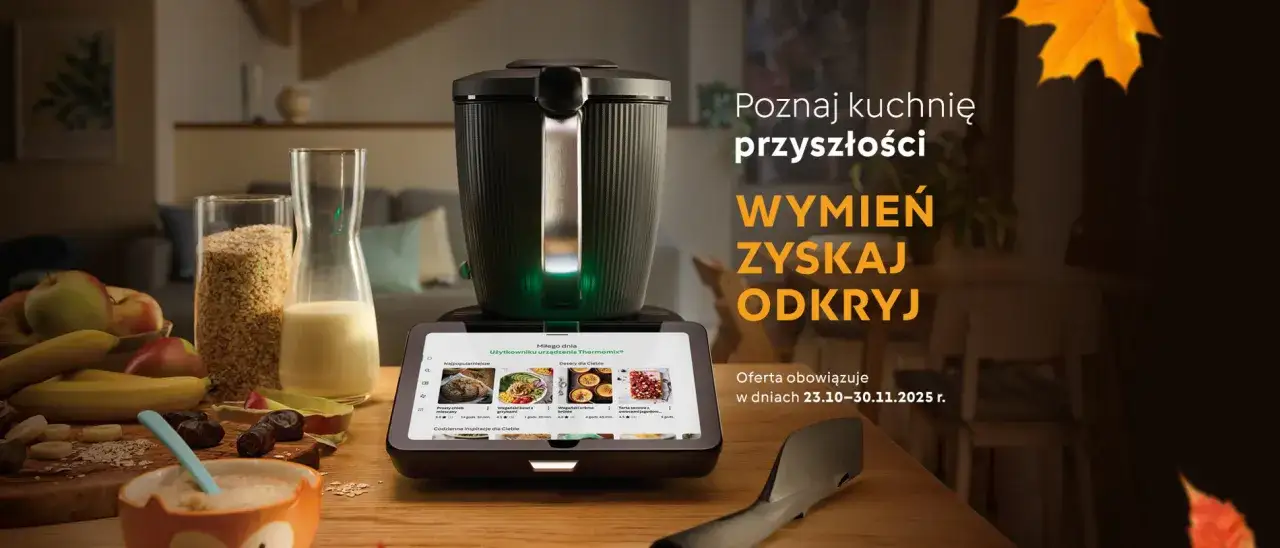 przedstawiciel handlowy Thermomix podczas prezentacji