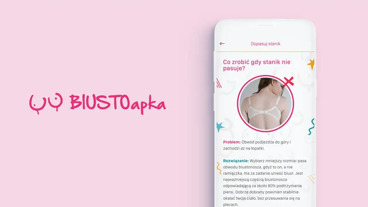 czynniki wpływające na rozmiar biustu infografika