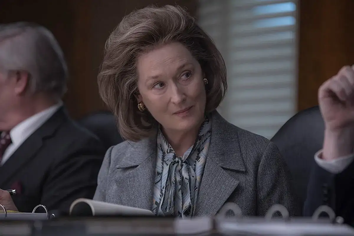Meryl Streep jako Katharine Graham w filmie 