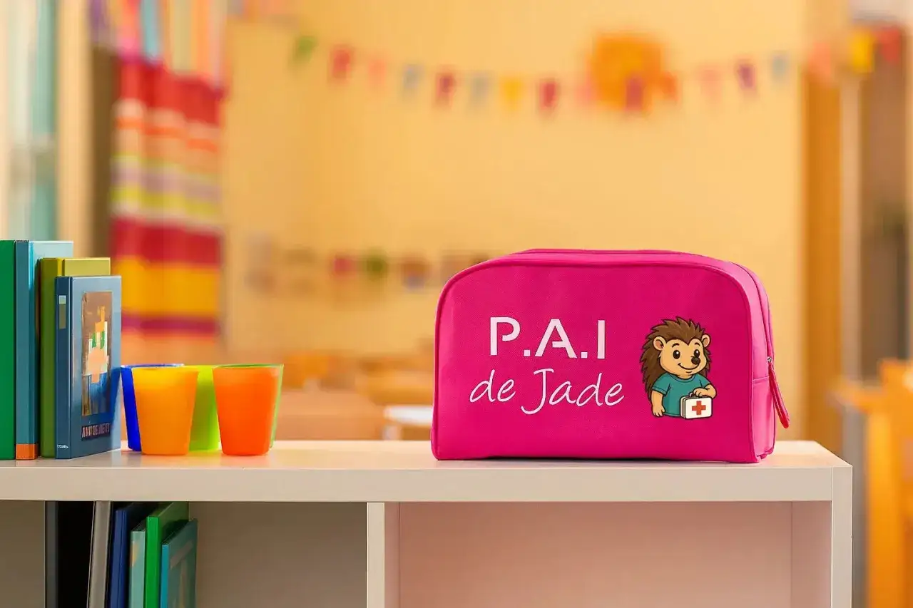Trousse rose 