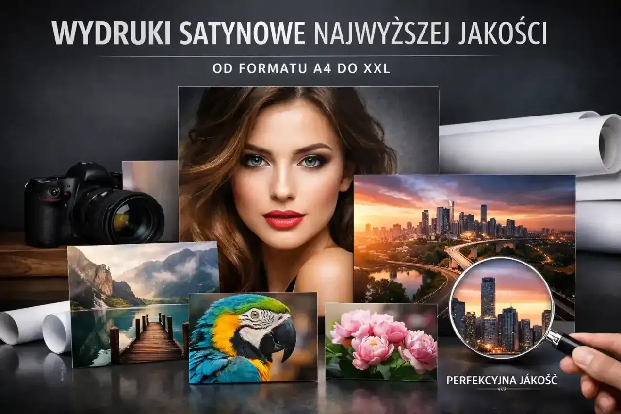 Wydruki satynowe najwyższej jakości od A4 do XXL. Dowiedz się, ile kosztuje odbitka zdjęcia u fotografa, porównując ceny z ofertą.