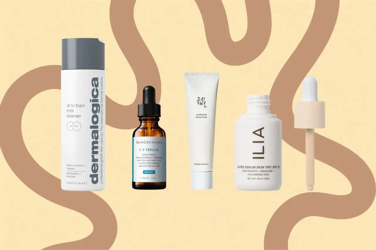 Produkty do pielęgnacji skóry: Dermalogica, SkinCeuticals, Beauty of Joseon, Ilia. Idealne do pielęgnacji typu skinimal.