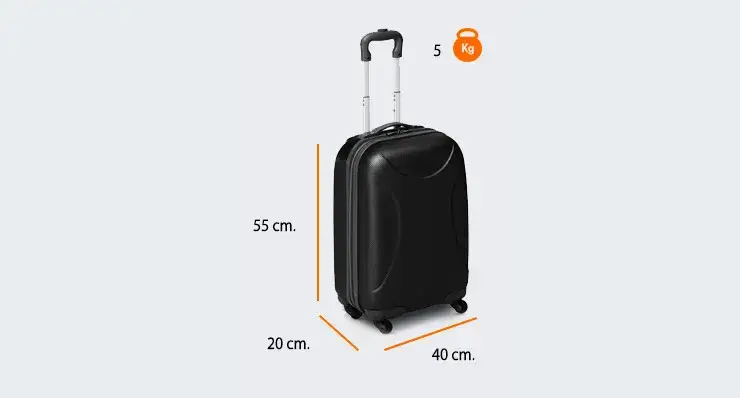 Bagaglio a mano Air China dimensioni e peso