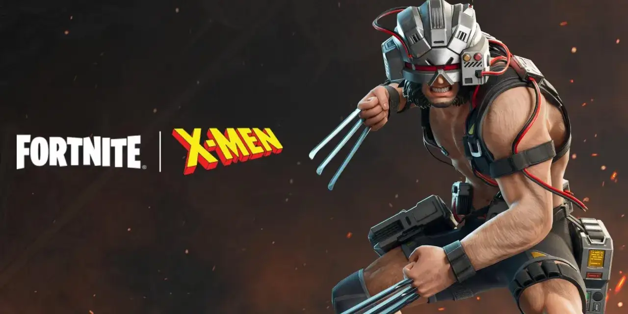 Wolverine w zbroi z pazurami gotowy do walki w Fortnite.