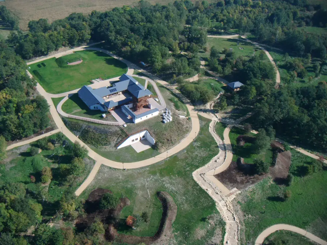 Śląski Ogród Botaniczny Mikołów wieża widokowa
