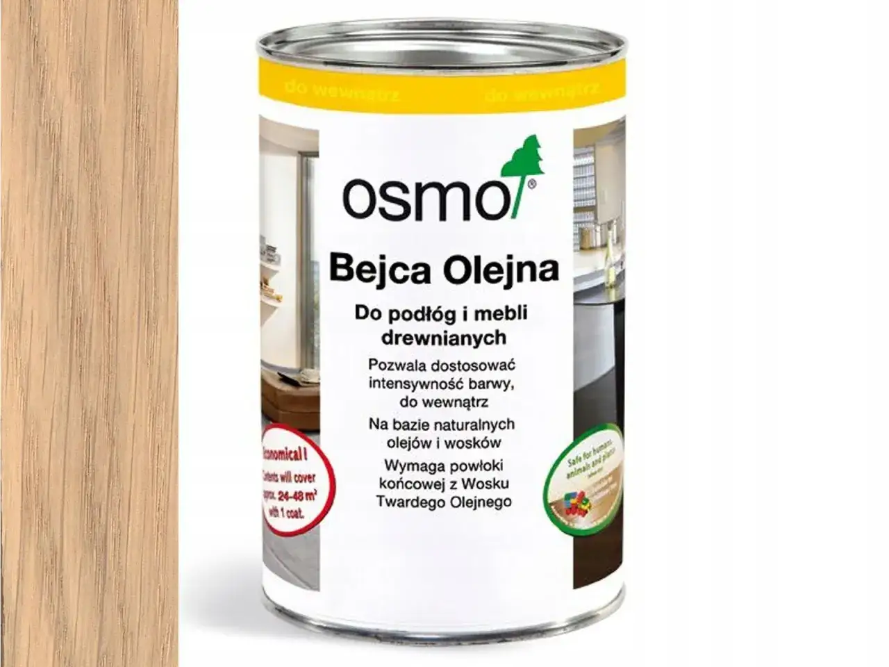 drewno woskowane Osmo efekt końcowy
