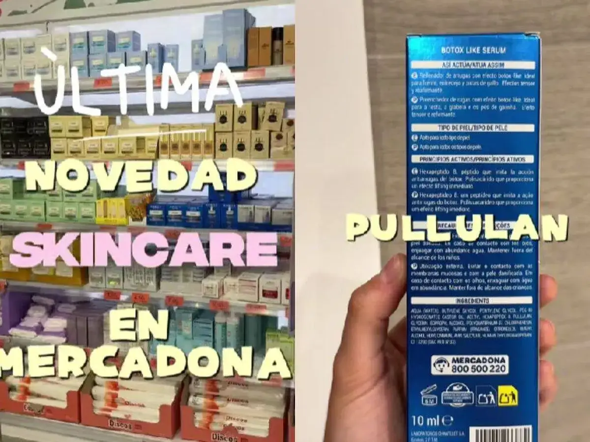 Última novedad en skincare: serum efecto botox de Mercadona. ¡Piel más firme y joven!