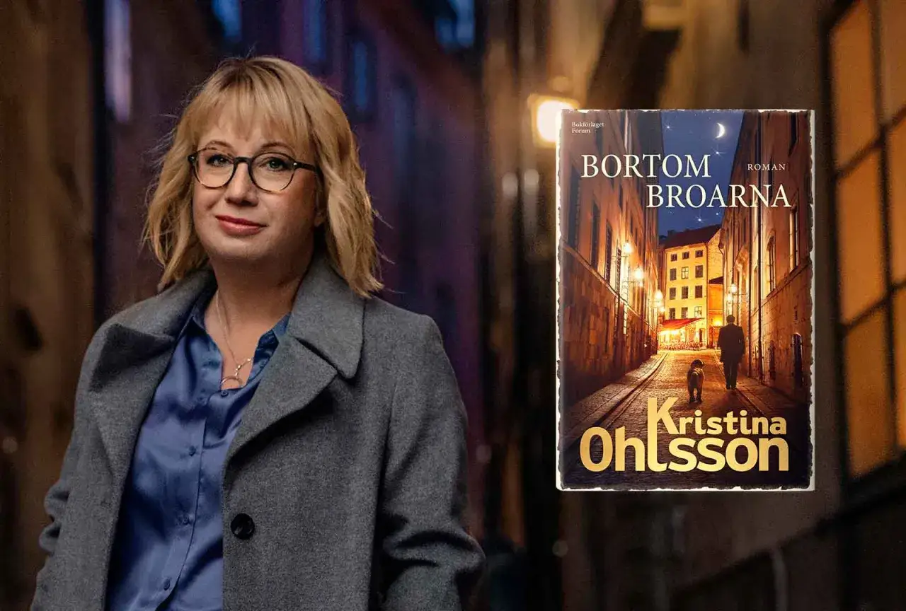 Kristina Ohlsson, författaren till