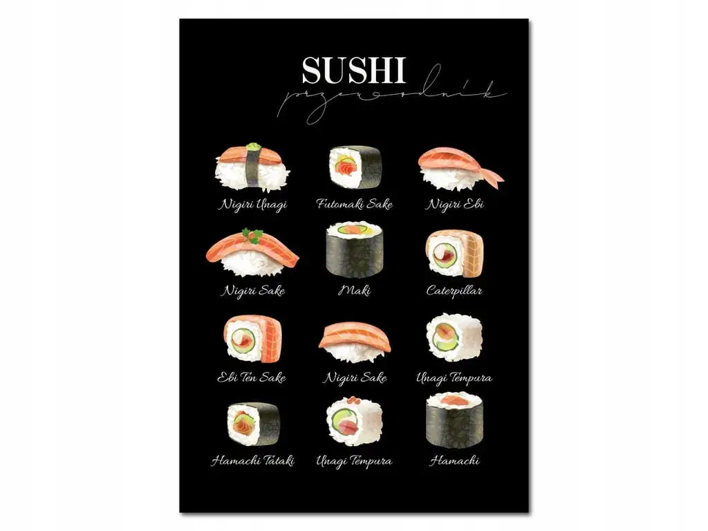 rodzaje sushi przewodnik