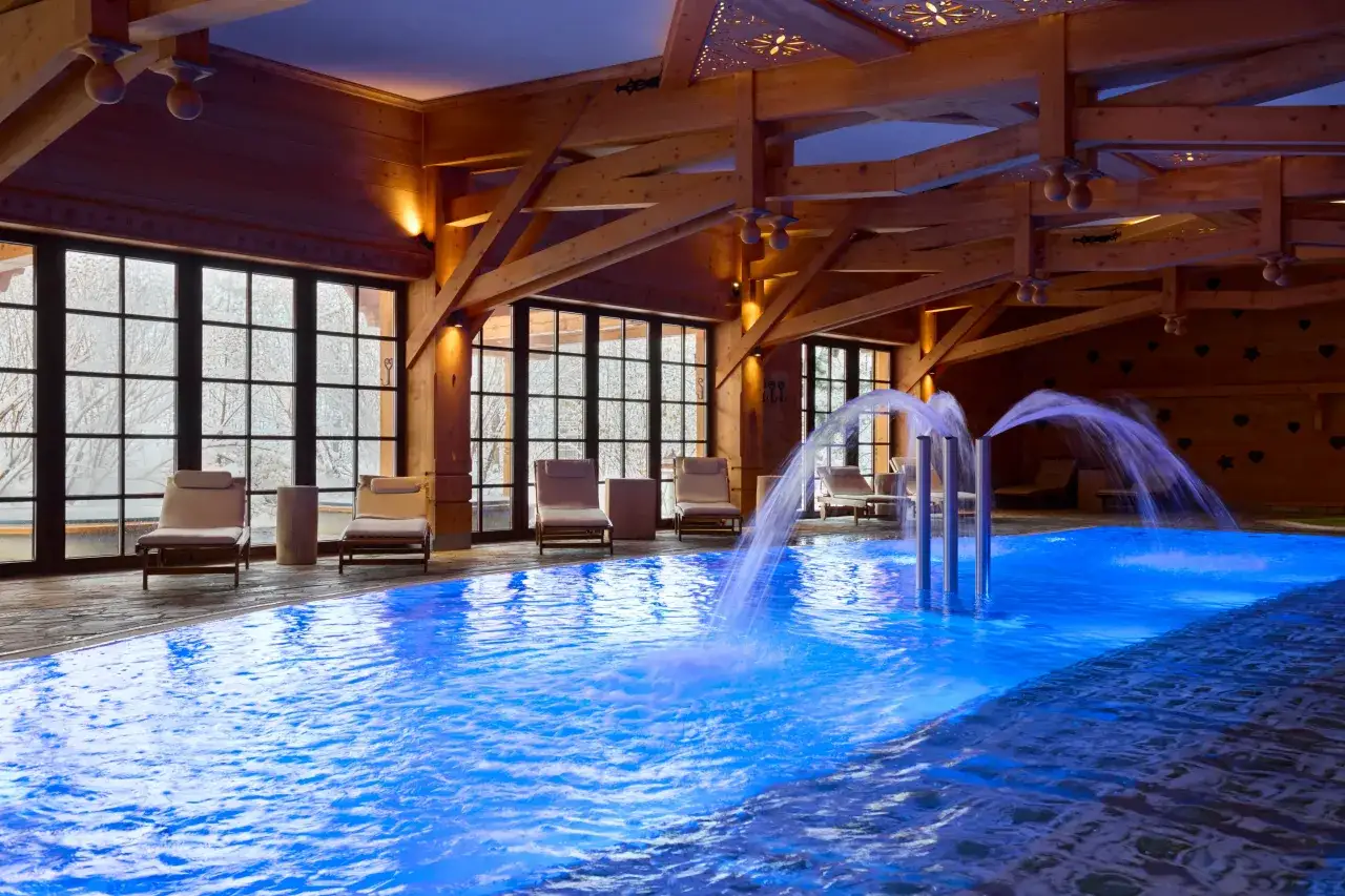 Luksusowe SPA z basenem i sauną, relaksująca atmosfera
