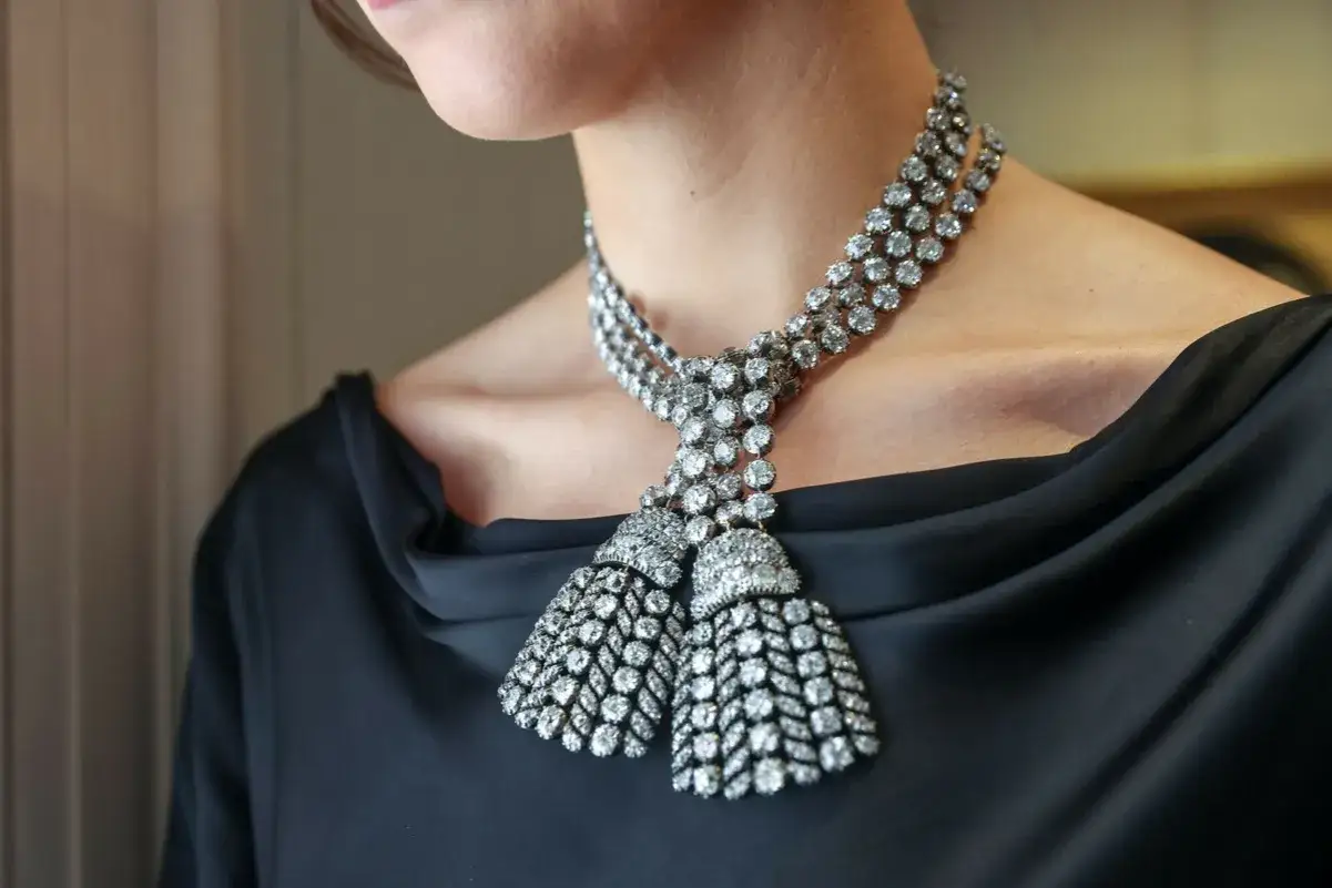 Replika naszyjnika Marii Antoniny Swarovski