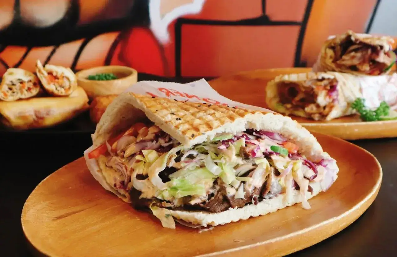 D&ouml;ner kebab Berlin lub polski kebab