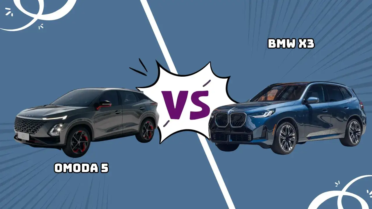 Porównanie OMODA 5 i BMW X3. Który SUV ma lepsze spalanie?