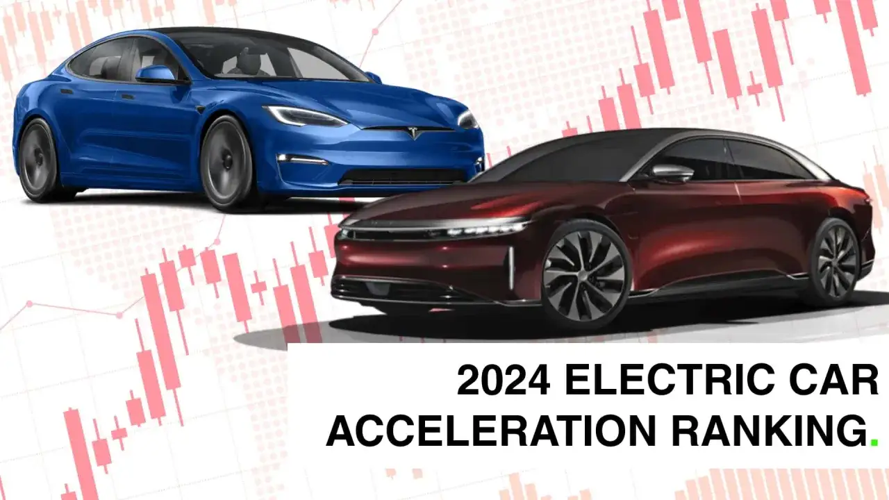 Tesla models 0-100 km/h comparison chart