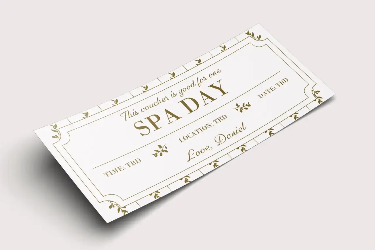 voucher prezentowy spa