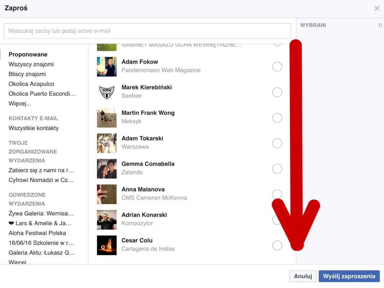 Jak utworzyć wydarzenie na Facebooku i zaprosić znajomych