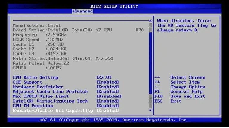 Interfejs UEFI BIOS płyty gł&oacute;wnej
