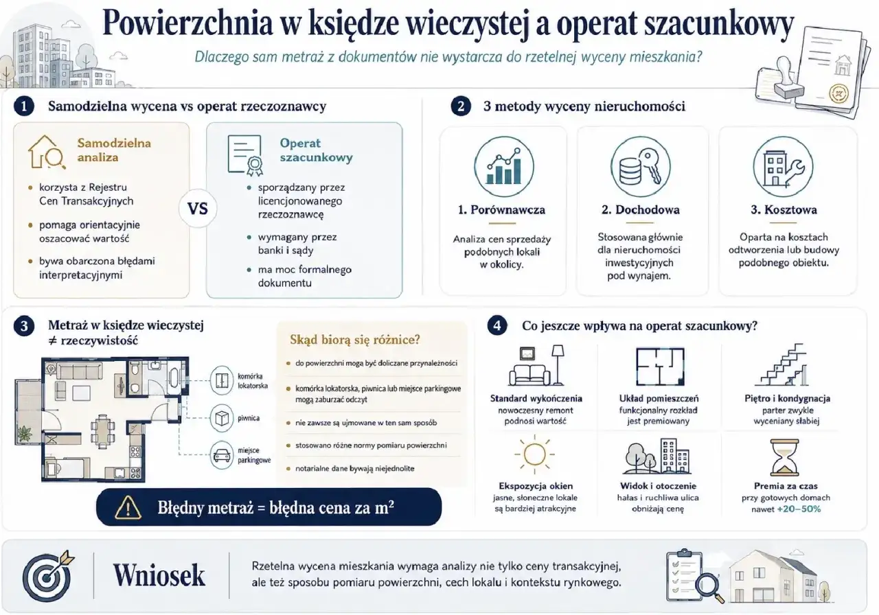 Wycena mieszkania komunalnego: cena za metr zależy od metrażu, remontu, lokalizacji i innych czynników. Rzetelna wycena to więcej niż tylko cena transakcyjna.