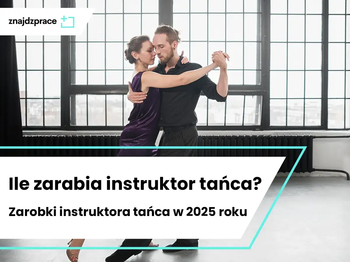 mapa Polski zarobki instruktor tańca miasta