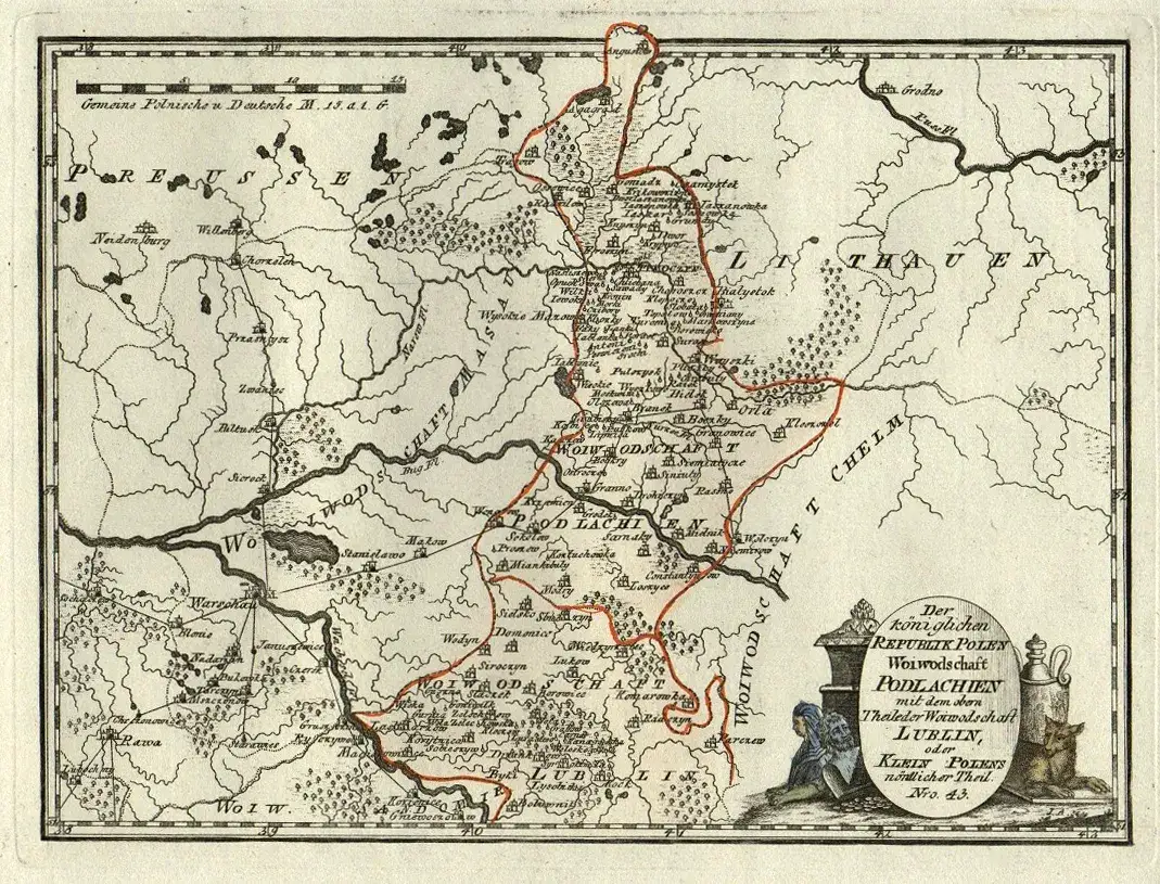 mapa skansenów Podlasie