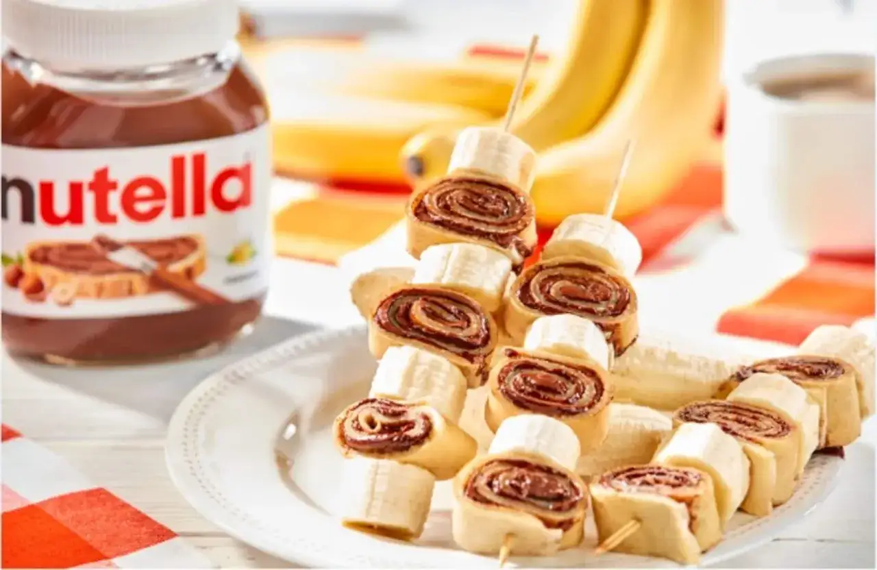 naleśniki z nutellą i bananem