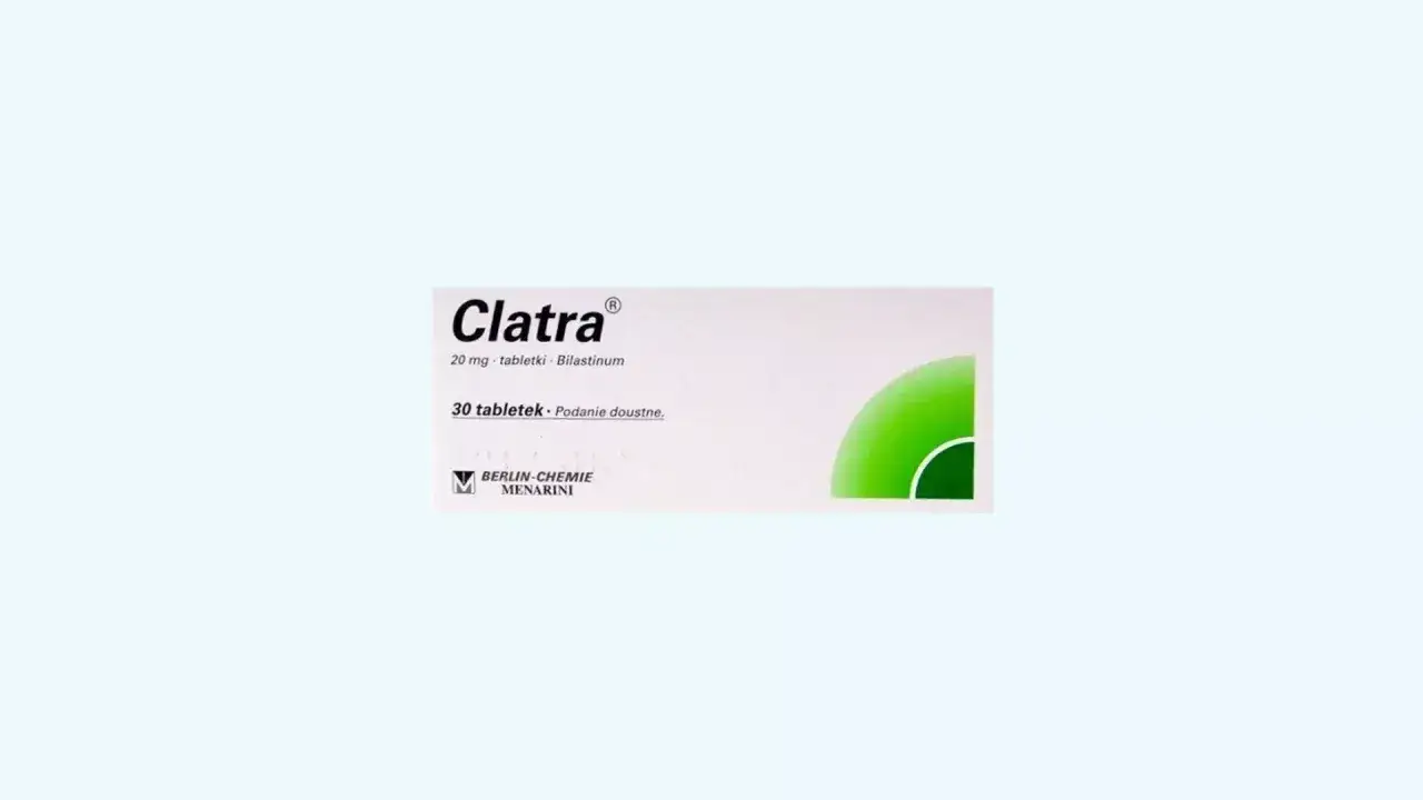 Clatra bez recepty, opakowanie 30 tabletek po 20 mg. Szybka ulga w alergii.