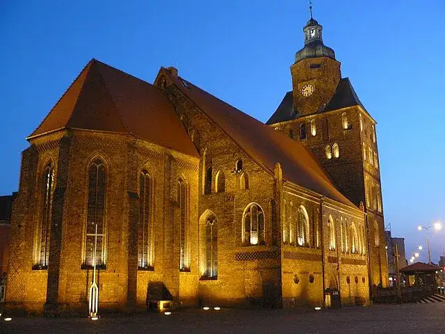 Gorzów Wielkopolski katedra i rynek