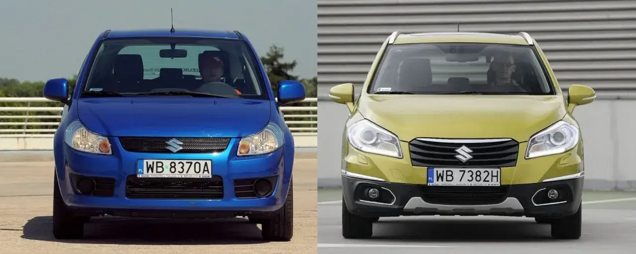 Suzuki SX4 obie generacje