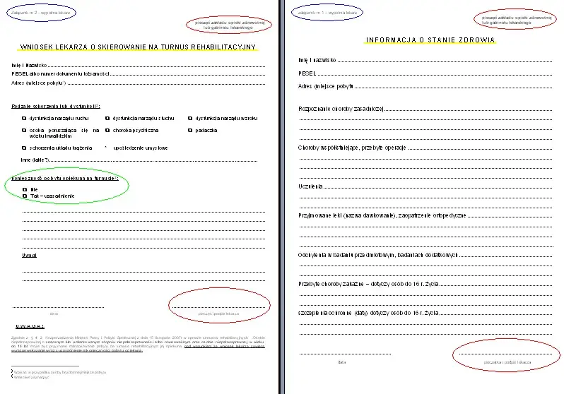 Wniosek PFRON turnus rehabilitacyjny online