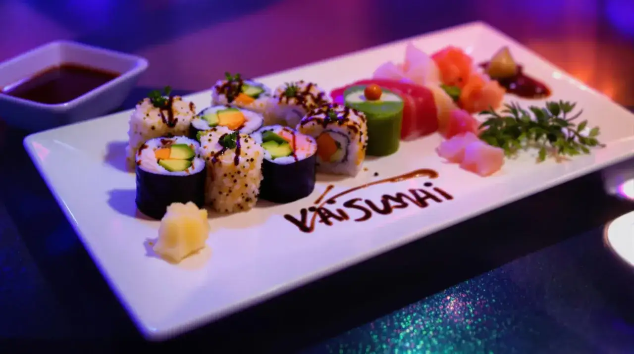 Składniki do bezglutenowego sushi w domu