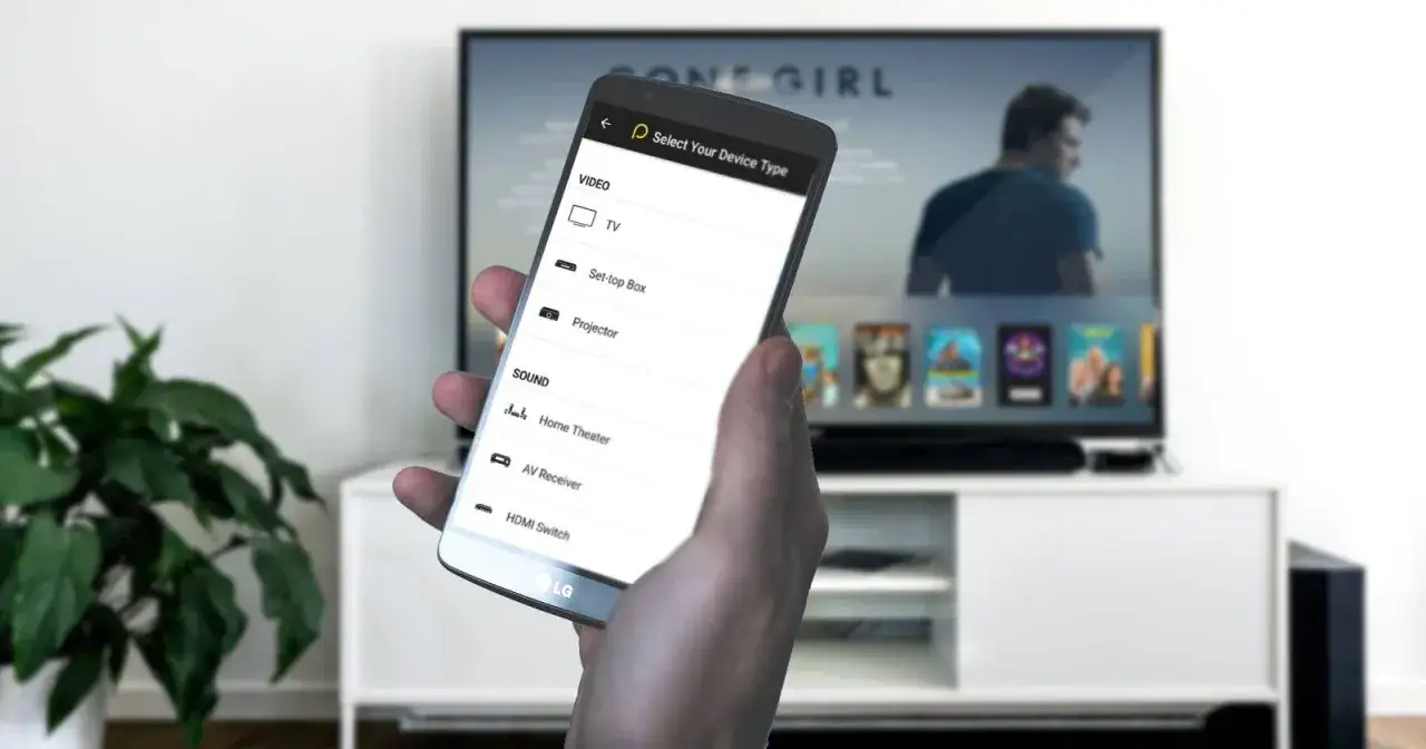 Peel Smart Remote reklamy na ekranie blokady