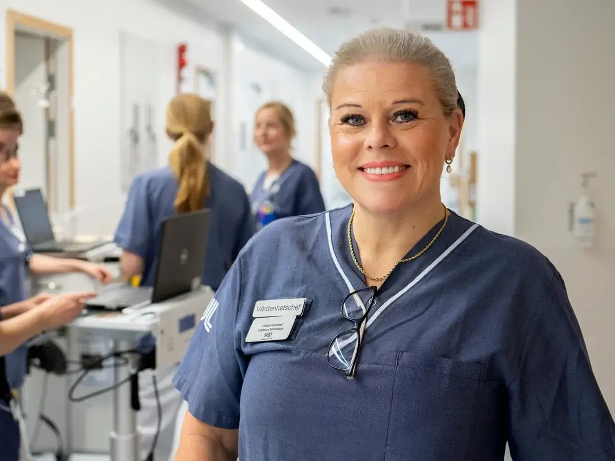 Glad vårdchef i Stockholm, en av många lediga chefsjobb Stockholm.