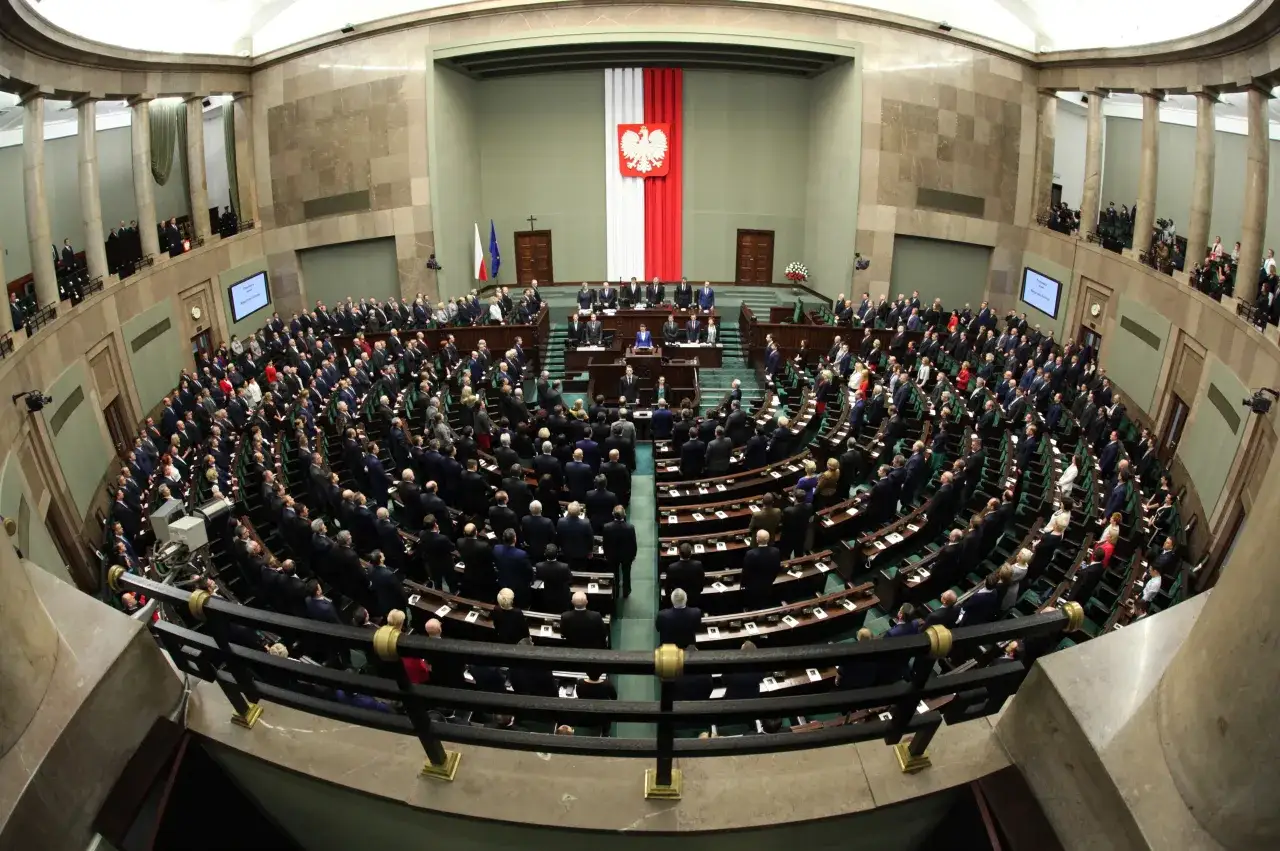 Sejm Rzeczypospolitej Polskiej sala obrad