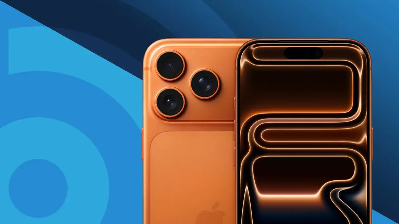 Tv&aring; orangea iPhones, en med tre kameror och en med en ljusdesign p&aring; sk&auml;rmen. Kanske den minsta mobilen n&aring;gonsin?