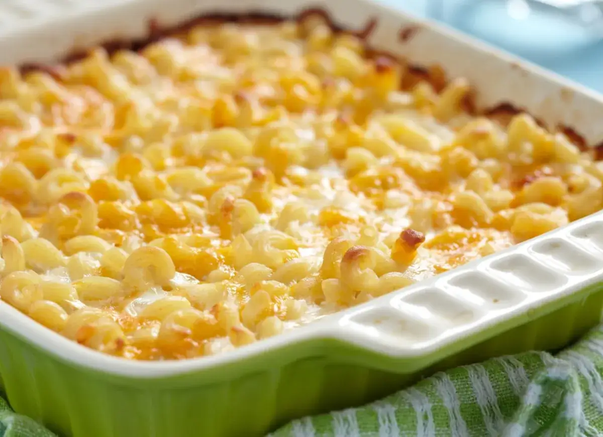 Pyszne, zapiekane makaronowe kluseczki w kremowym sosie serowym. To jest właśnie mac and cheese oryginalny przepis, który zachwyci każdego!