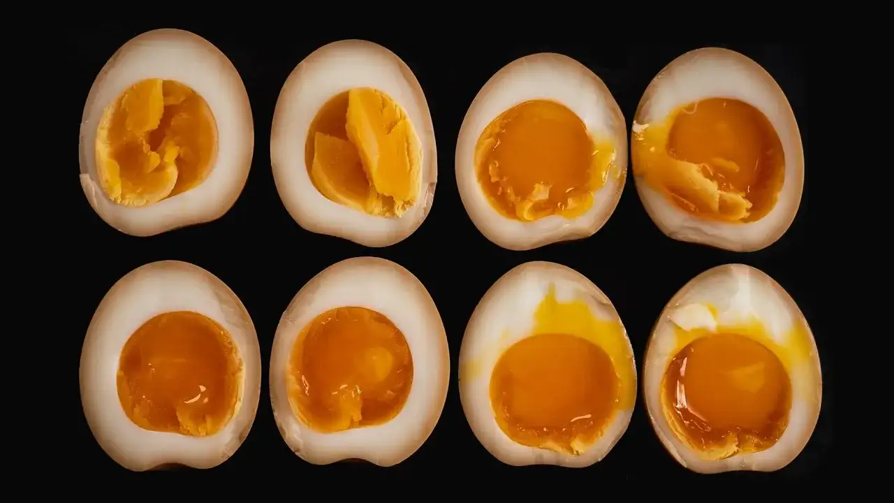 Ajitsuke Tamago przekrój idealne jajko do ramenu