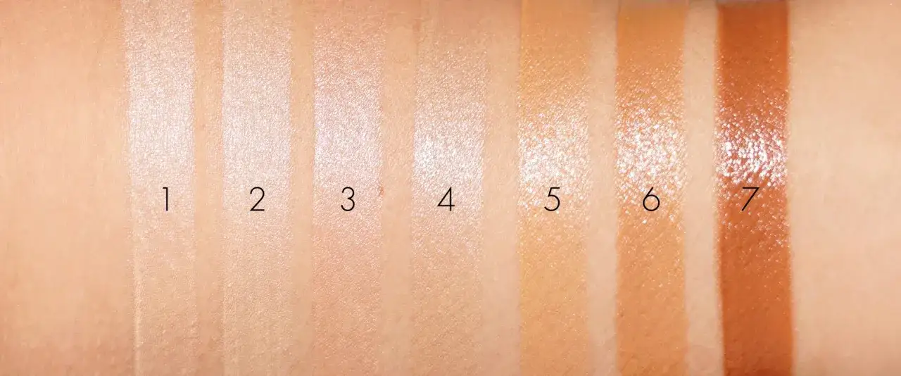 Charlotte Tilbury Hollywood Flawless Filter swatche odcieni