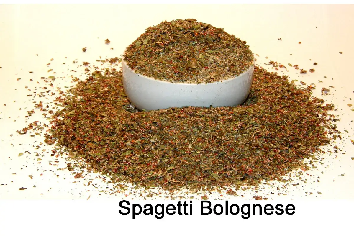 Auswahl grundlegender Bolognese Gew&uuml;rze