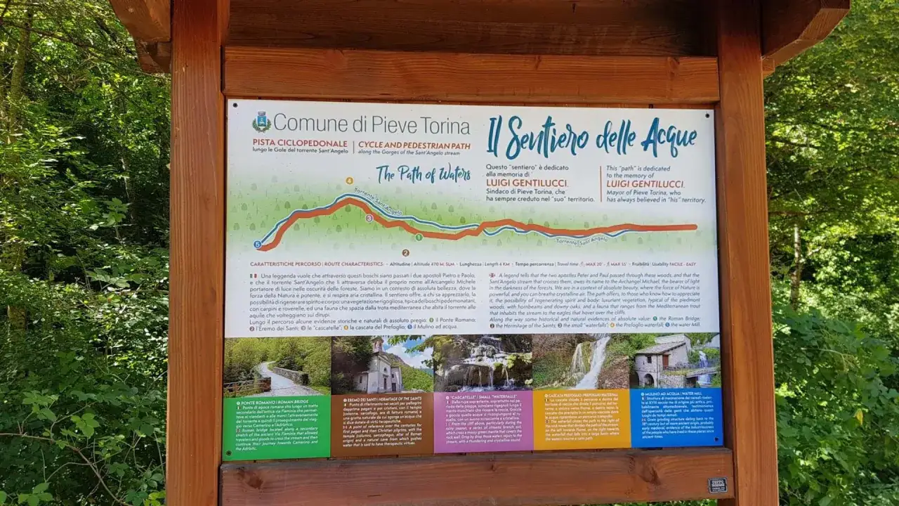 Sentiero delle Acque a Pieve Torina: un percorso tra natura e storia, tra cascate e mulini. Scopri cosa vedere!