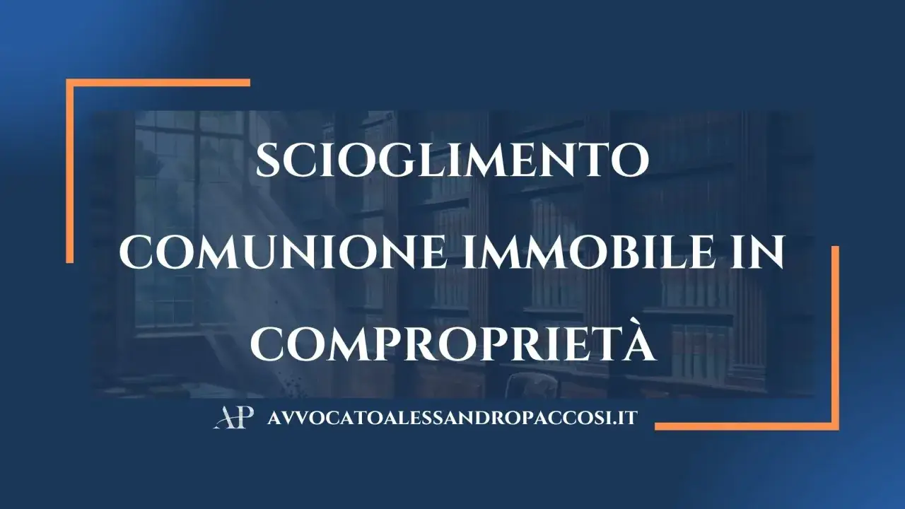 Scioglimento comunione immobile in comproprietà. Quando un comproprietario non vuole vendere, si cerca una soluzione legale.