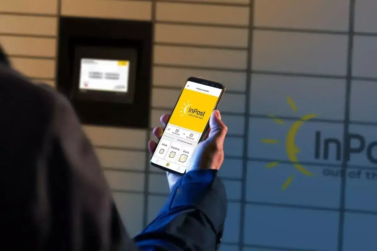 Paczkomat InPost odbieranie paczki