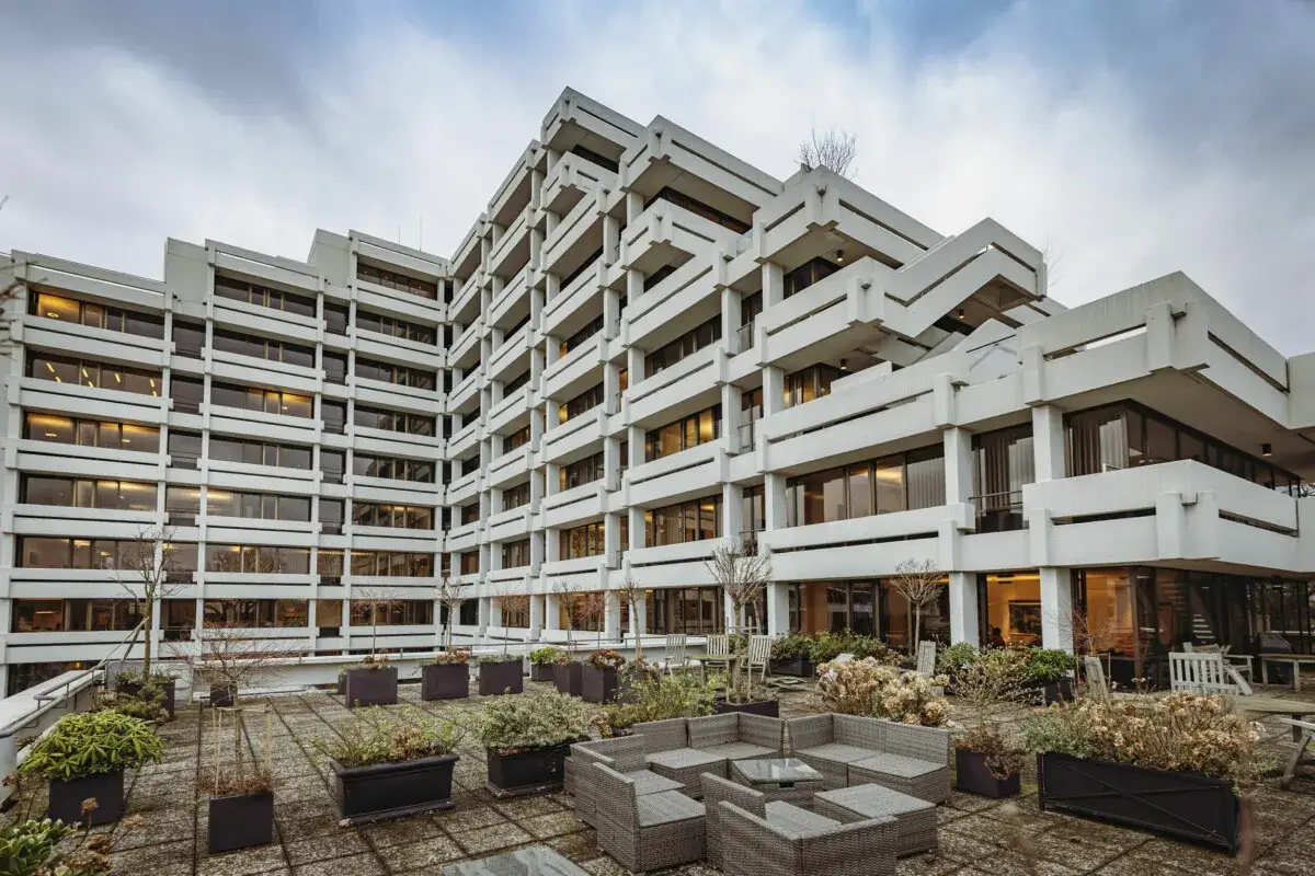 Das Gebäude in Hamburg, bekannt als