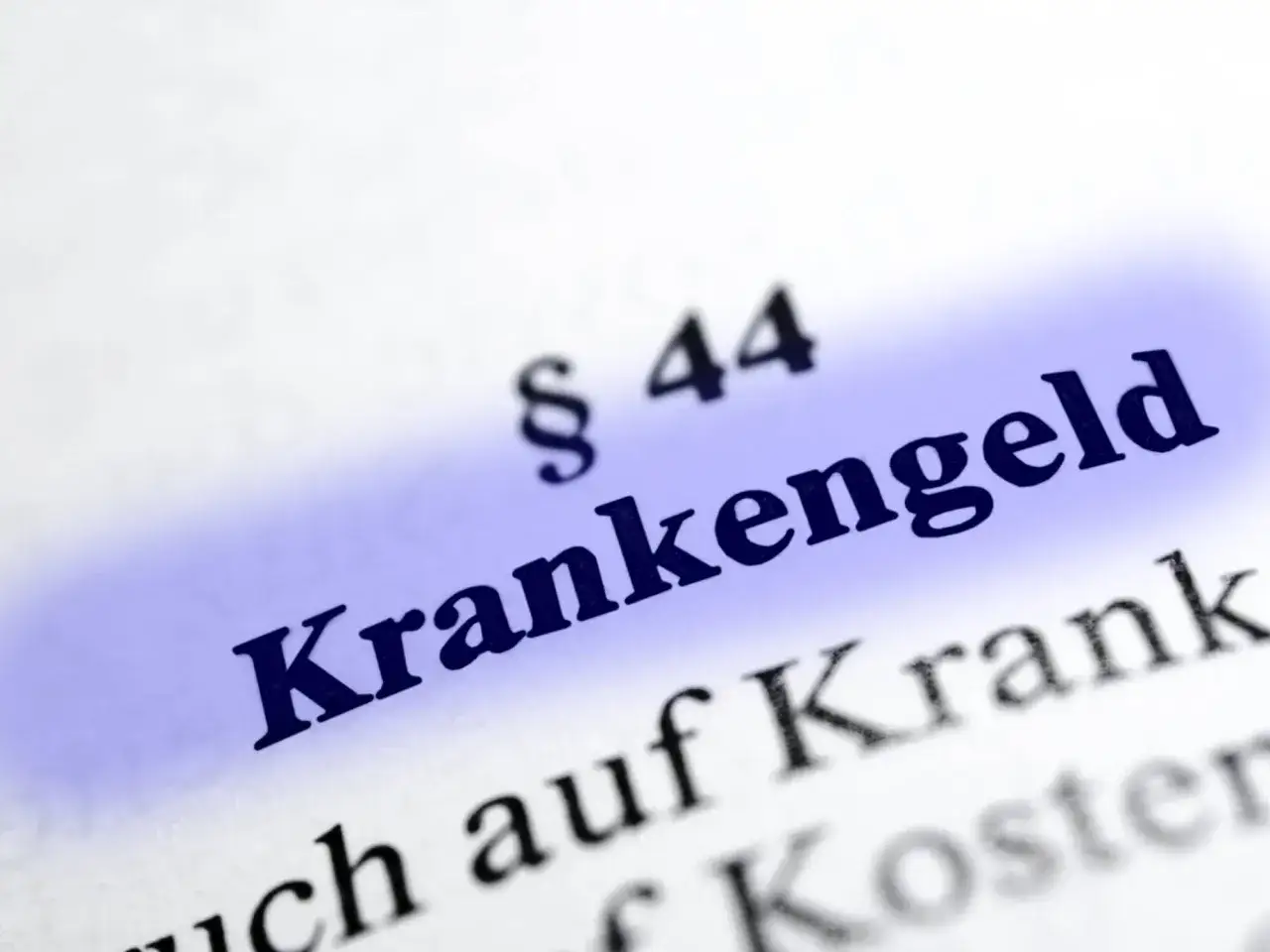 § 44 Krankengeld: Wie lange zahlt die Versicherung? Ein wichtiger Paragraf für die finanzielle Absicherung im Krankheitsfall.
