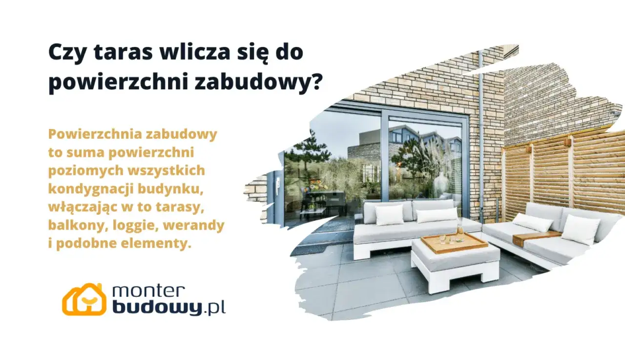 Czy taras wlicza się do powierzchni zabudowy? Dowiedz się, jak obliczyć powierzchnię zabudowy, uwzględniając tarasy i inne elementy zewnętrzne.