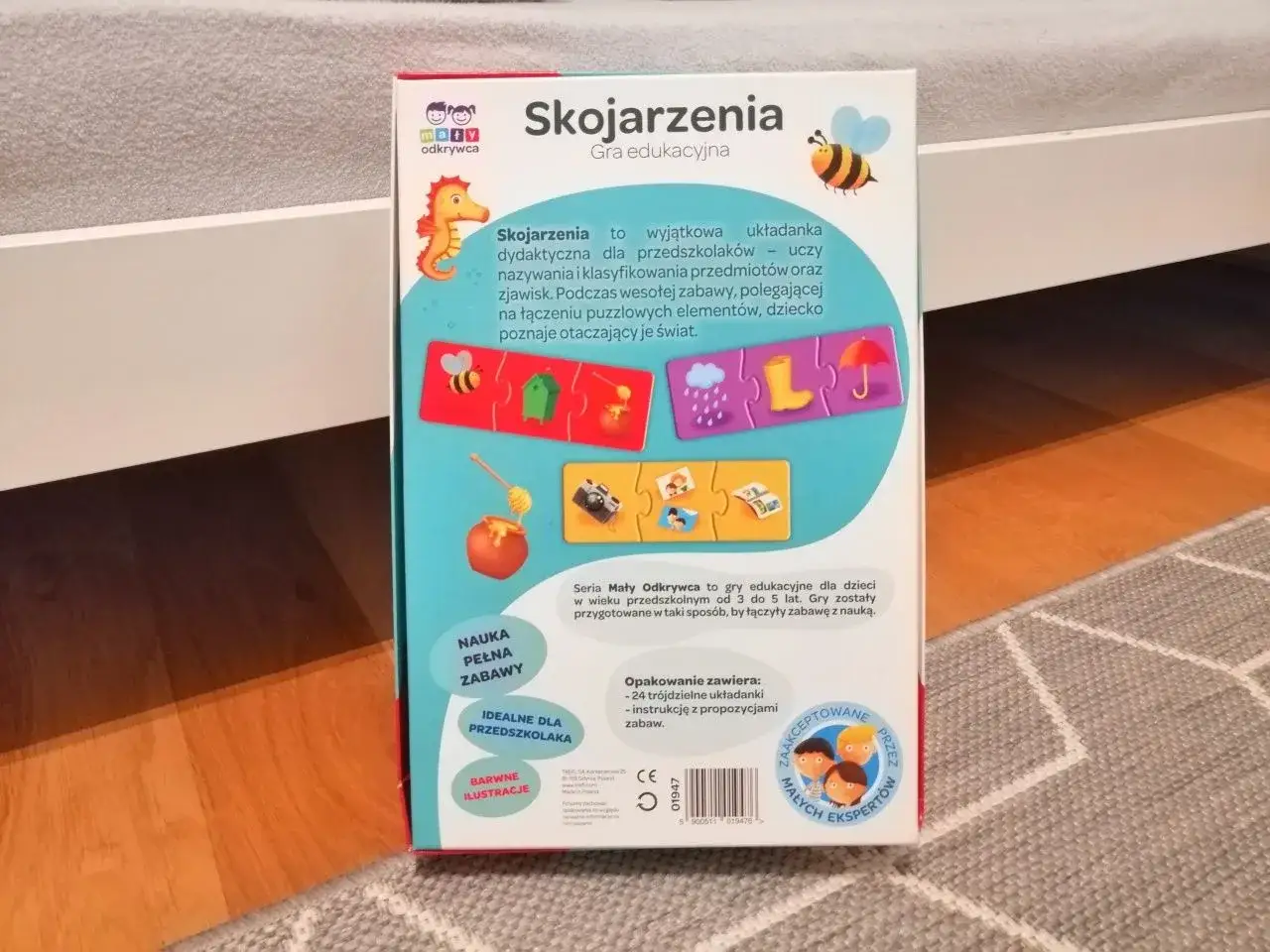 Trefl Co i gdzie gra edukacyjna pudełko