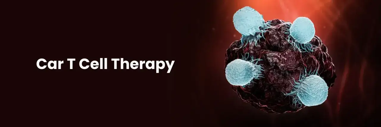 Immunzellen greifen einen Tumor an. Dies illustriert die neue Krebstherapie CAR T-Zell-Therapie, die Hoffnung im Kampf gegen Krebs gibt.