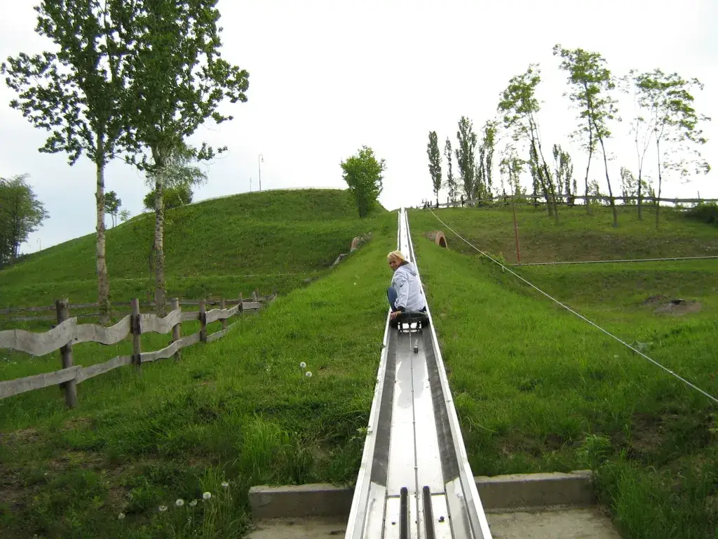 Tor saneczkowy Rudzka G&oacute;ra Ł&oacute;dź