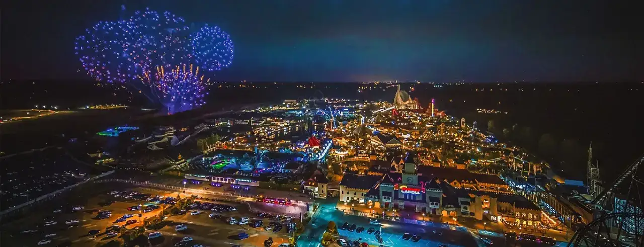 Energylandia Winter Kingdom ogród świateł